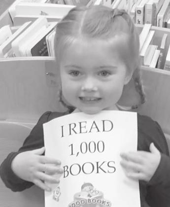 Kids read 1,000 books