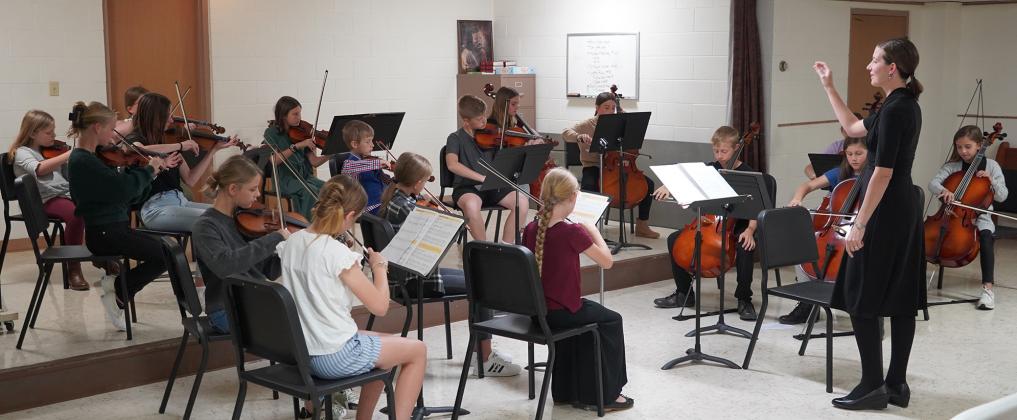 Musicians develop in Linn Lutheran Orchestra program